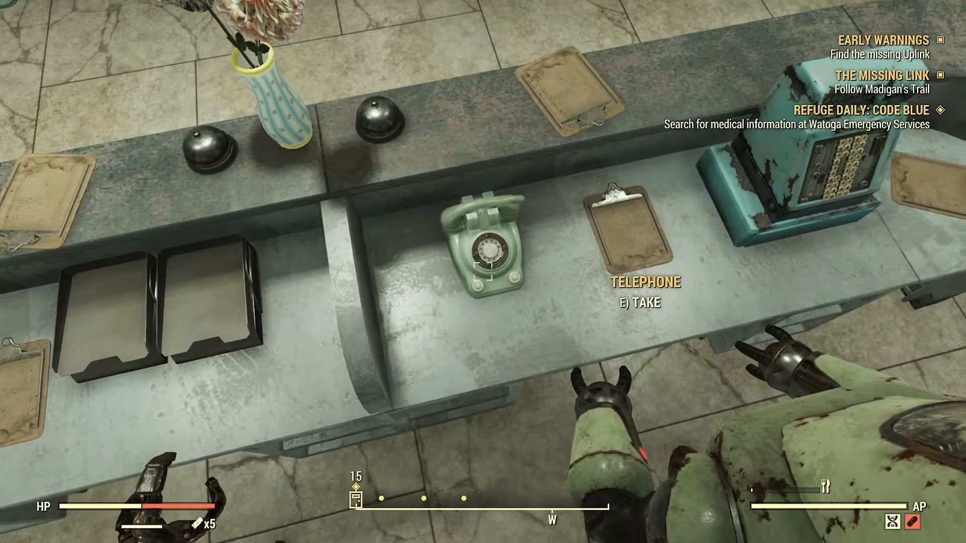 Don't mind if I *borrow* a few Telephones (Image via Bethesda Softworks || YouTube/ Shr1m)